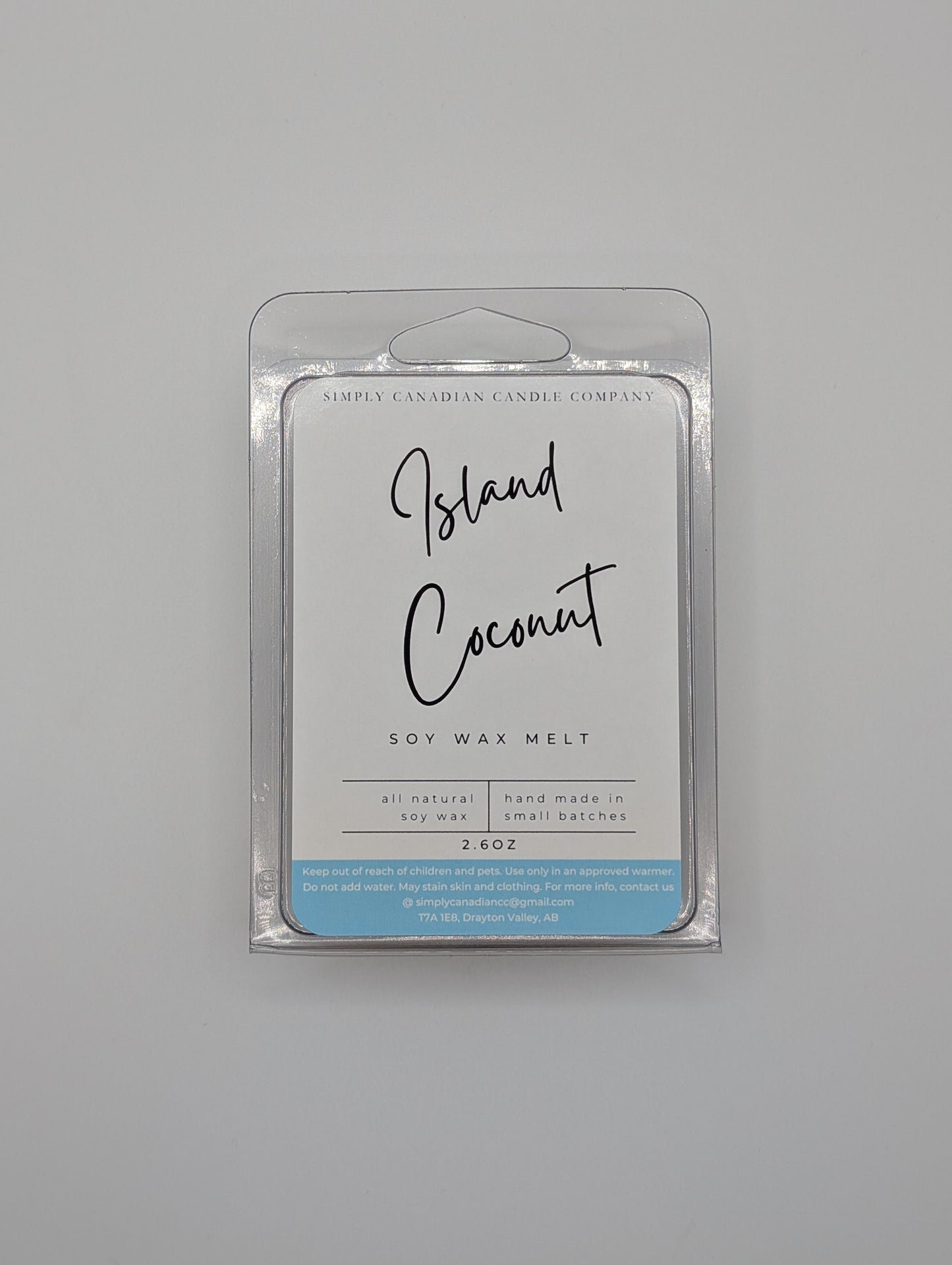 Island Coconut Wax Melt 2.6oz