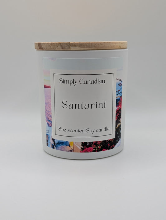 Santorini 8oz Candle