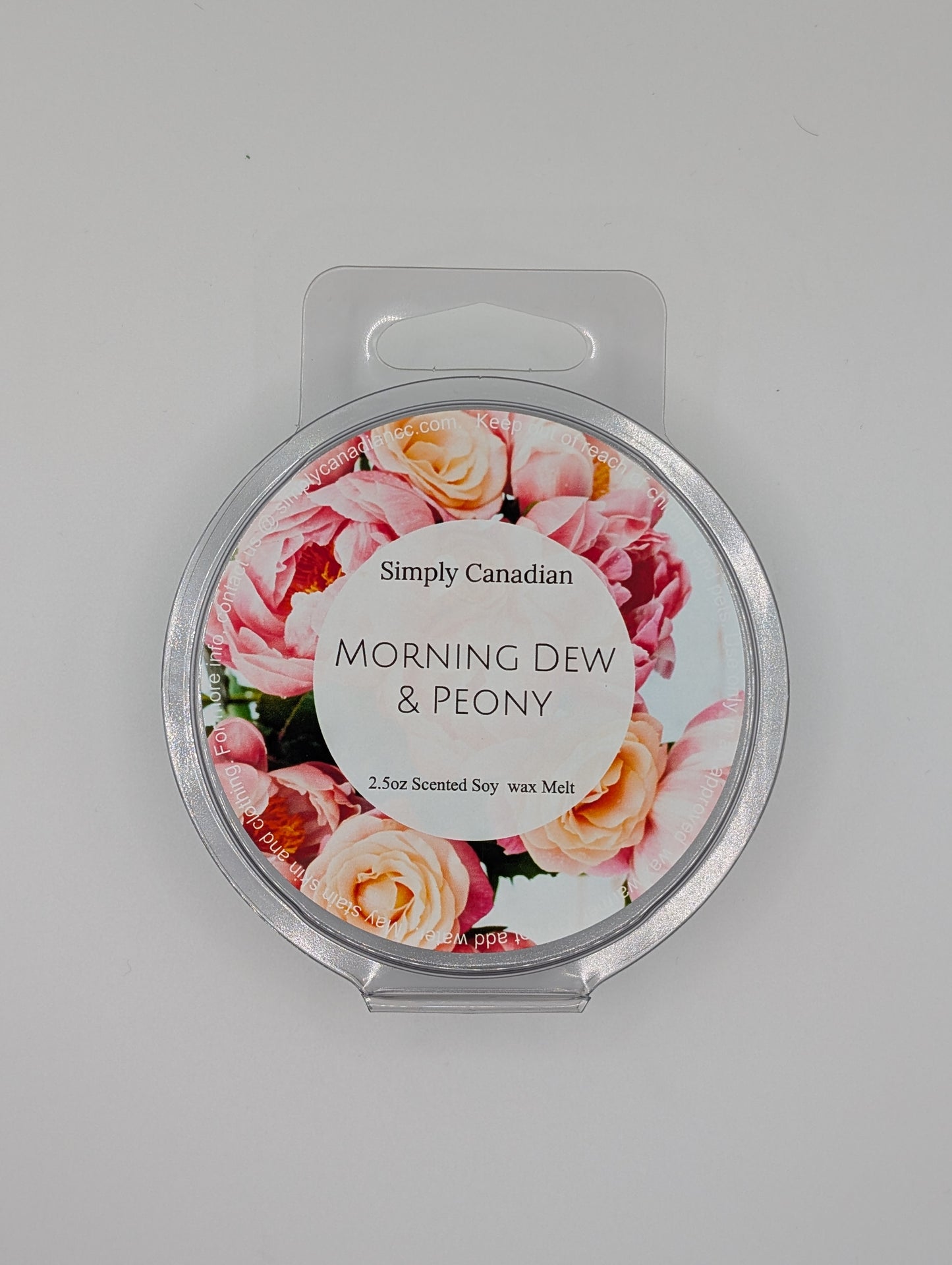 Morning Dew and Peony Wax Melt