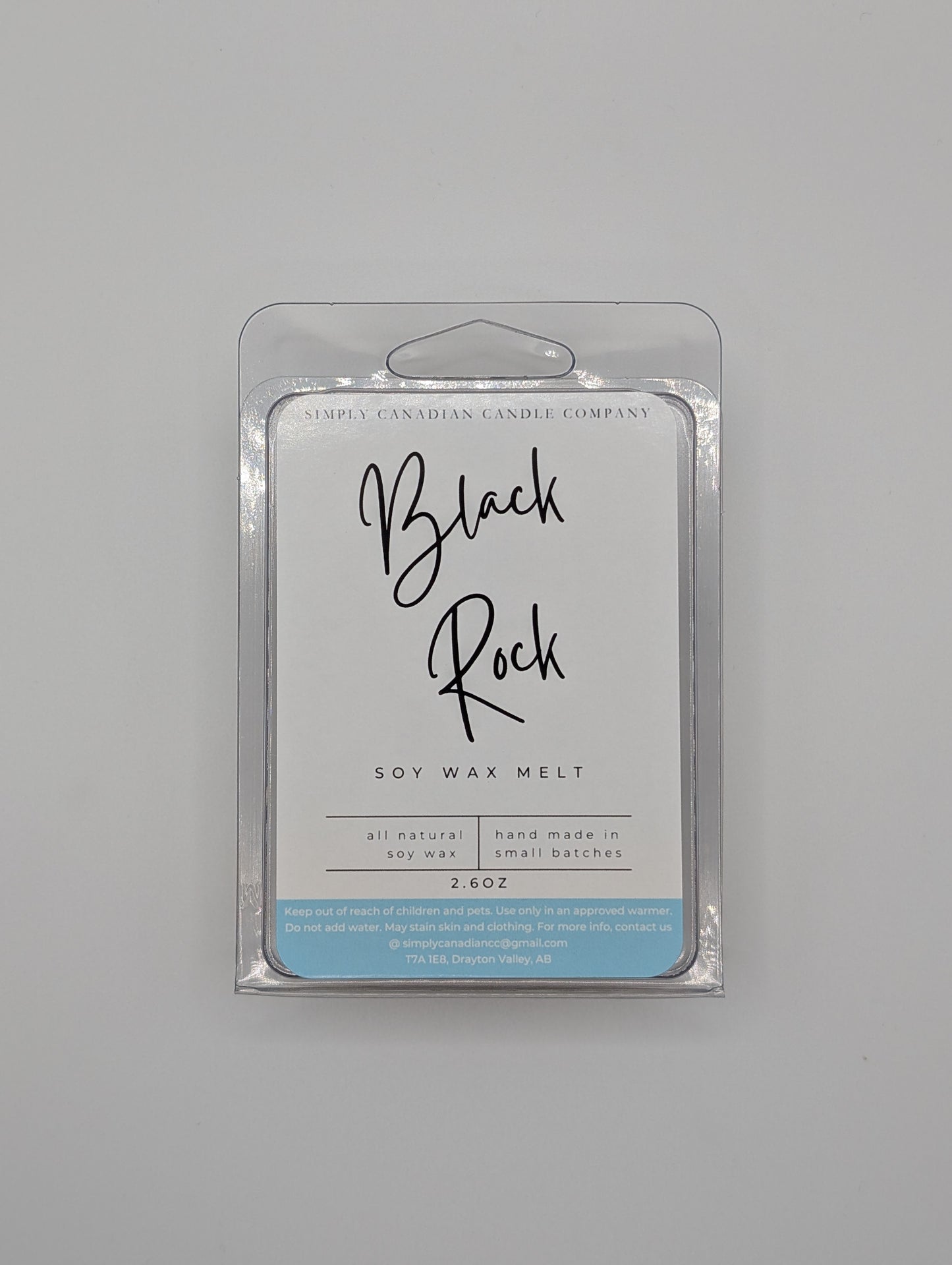 Black Rock 2.6oz wax melt