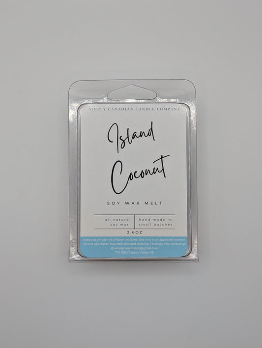 Island Coconut Wax Melt 2.6oz