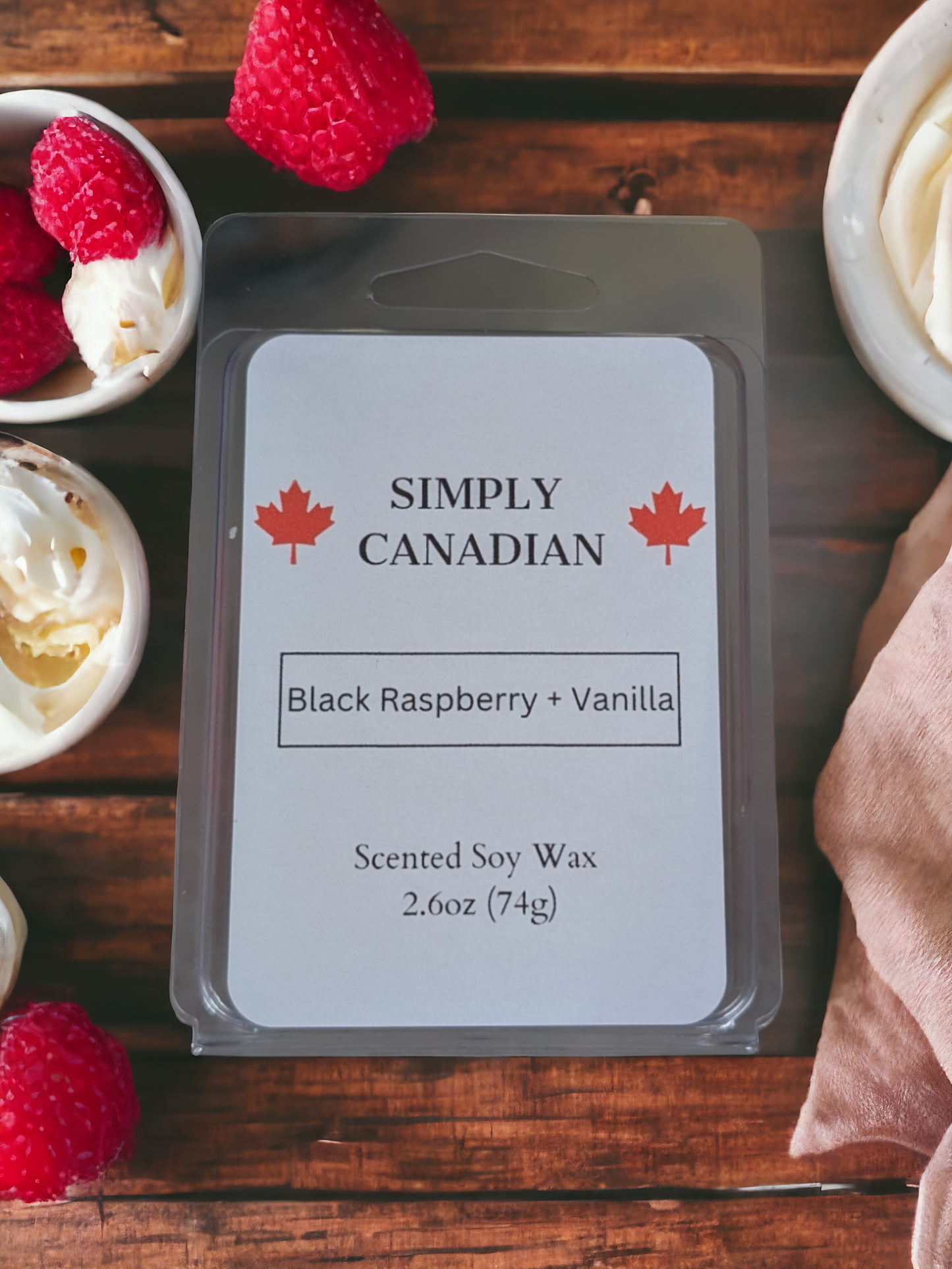 Black Raspberry and Vanilla Wax Melt 2 .6oz