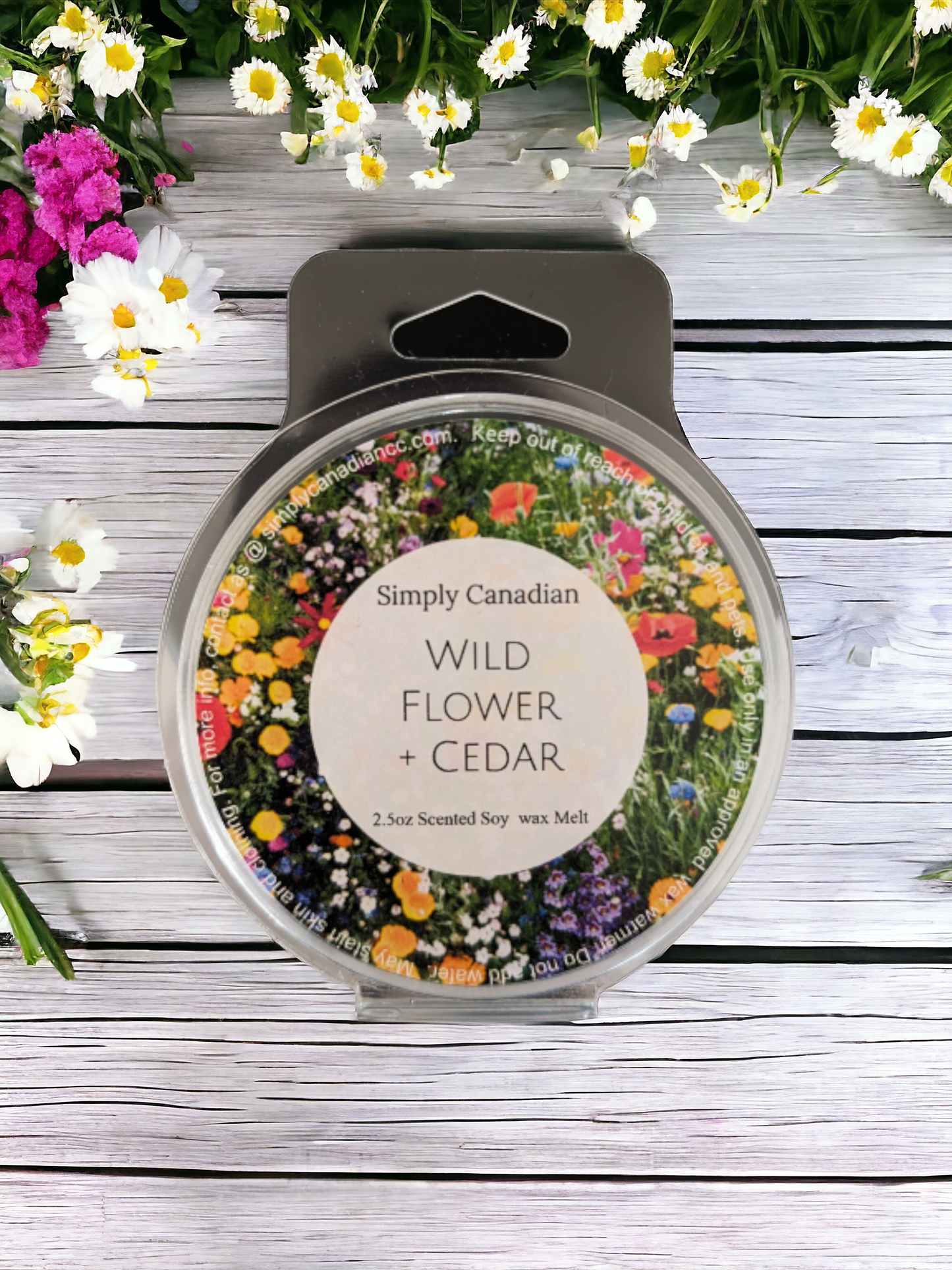 Wild Flower and Cedar 2.5oz Wax Melt