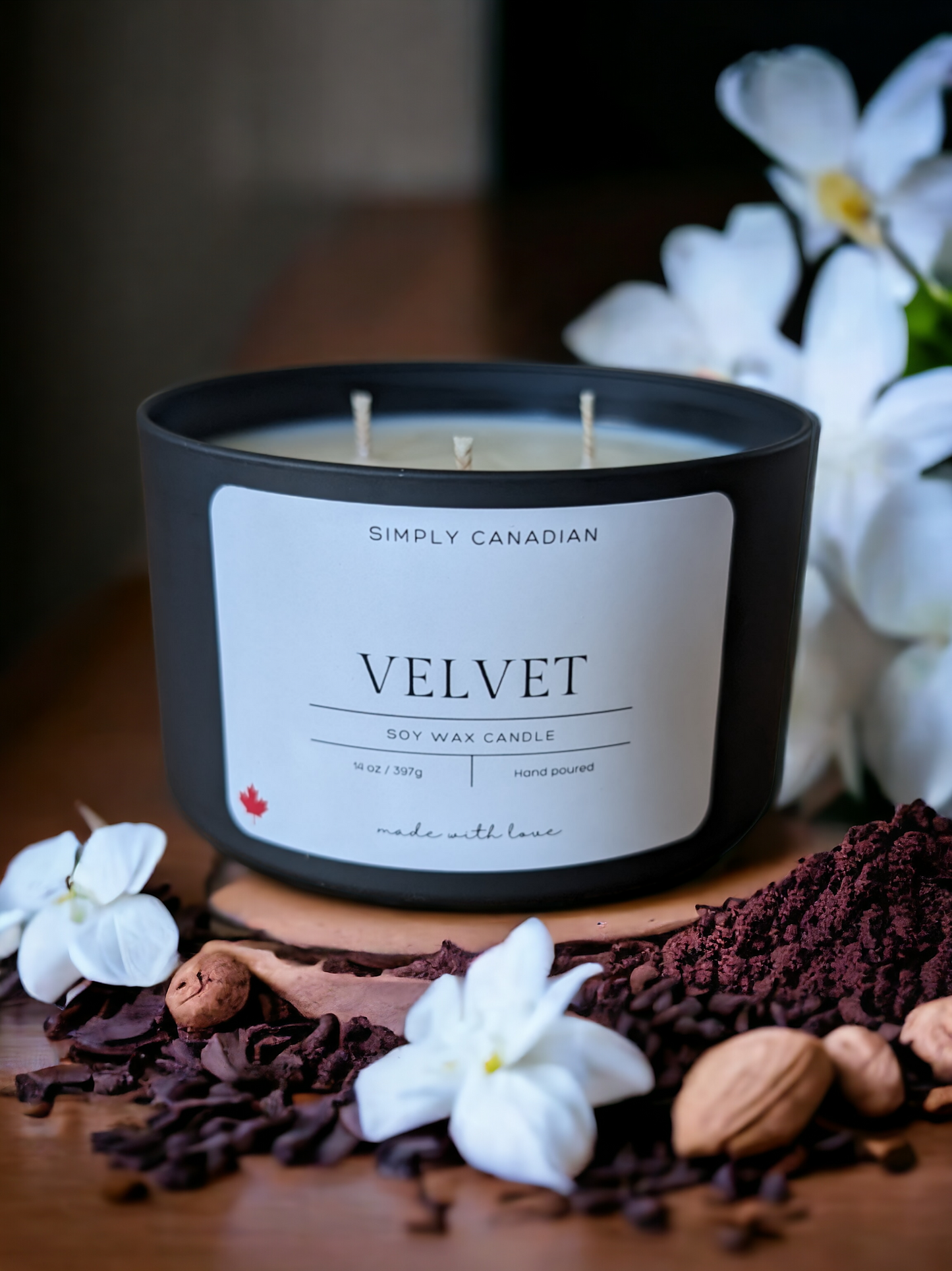 Velvet 14oz 3 Wick Candle