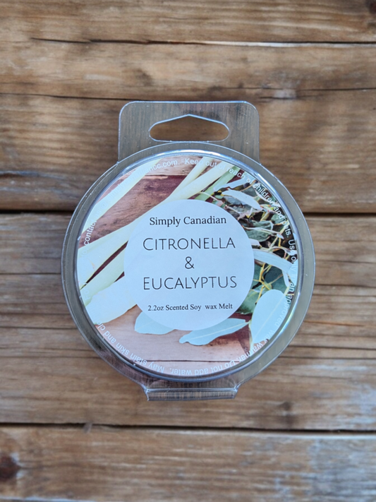 Citronella and Eucalyptus Wax Melt