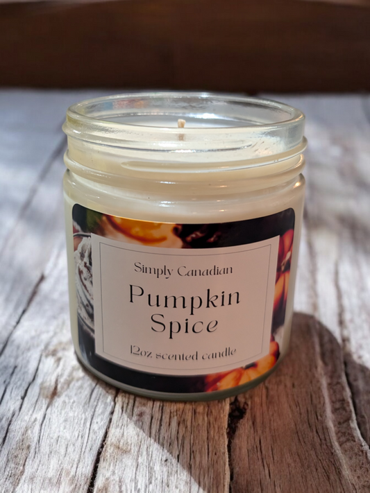Pumpkin Spice 12oz Candle