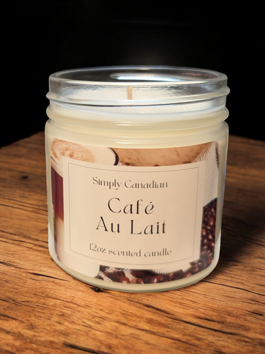 Cafè Au Lait 12oz Candle