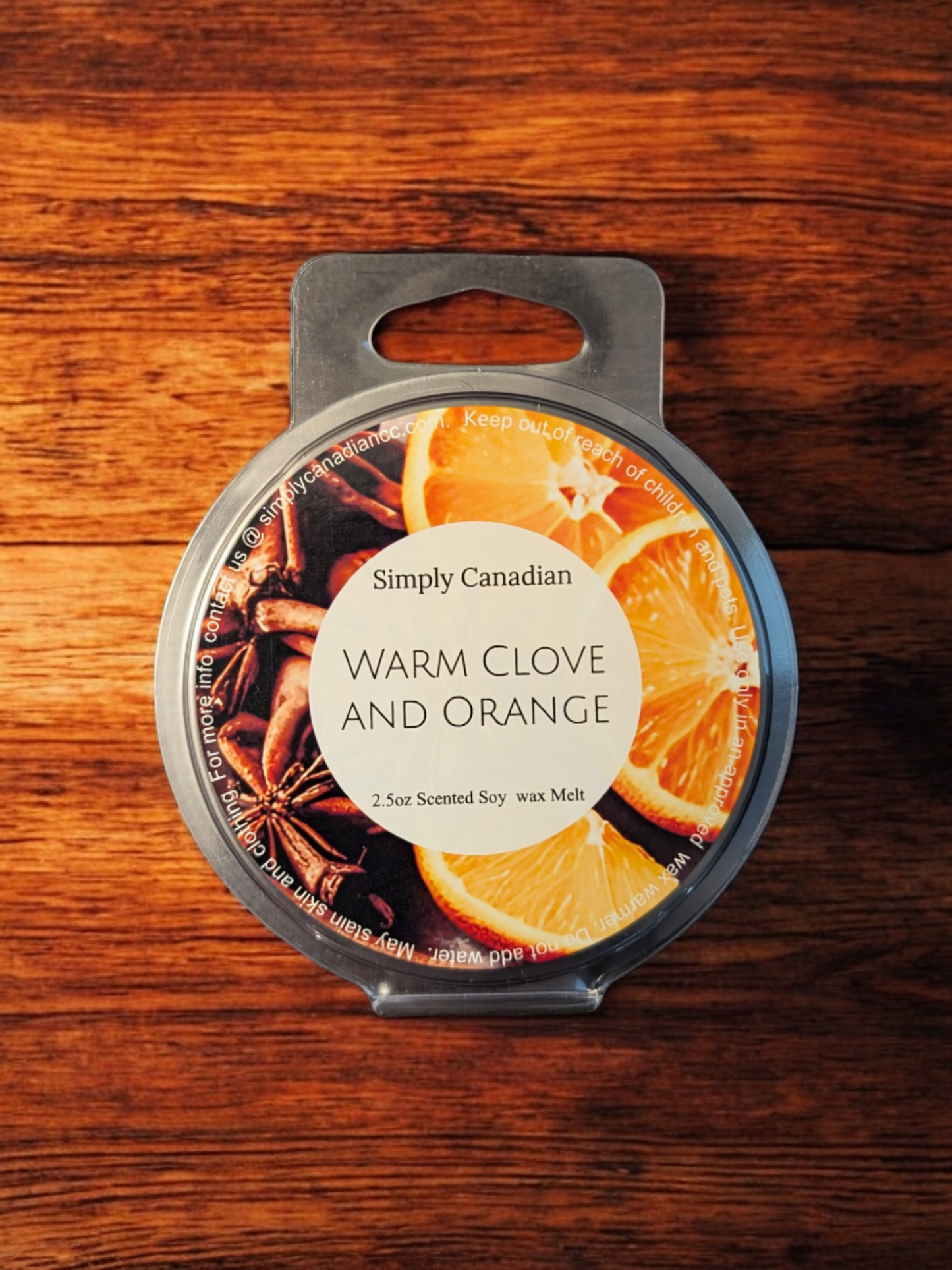 Warm Clove and Orange Wax Melt