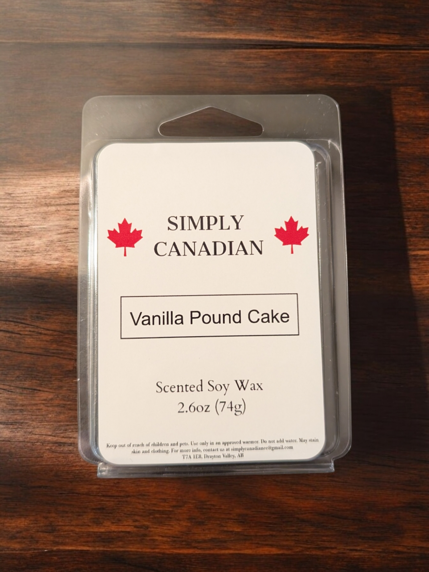 Vanilla Pound Cake Wax Melt 2.6oz