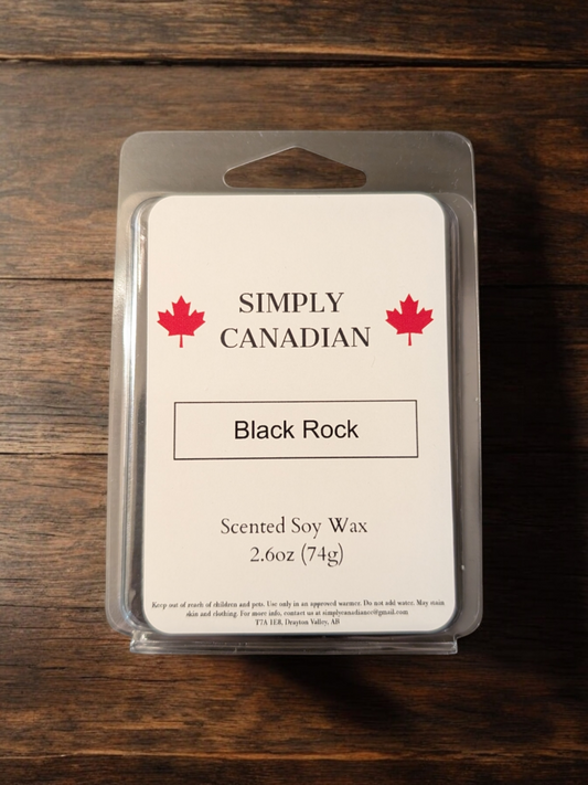 Black Rock 2.6oz wax melt