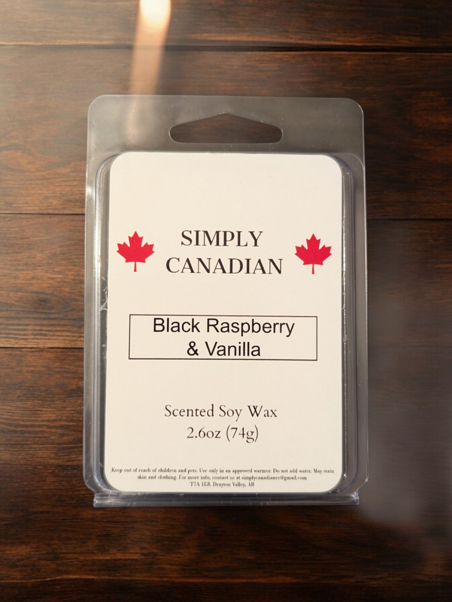 Black Raspberry and Vanilla Wax Melt 2 .6oz