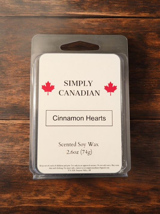 Cinnamon Hearts Wax Melt 2.6oz