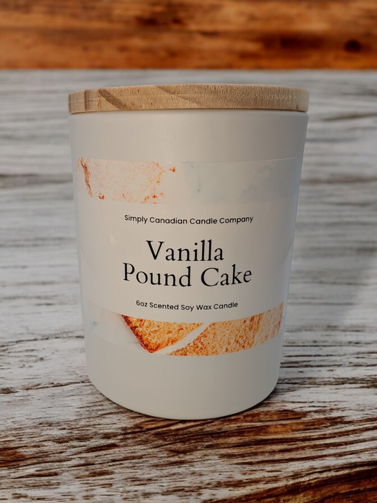 Vanilla Pound Cake 6oz Candle