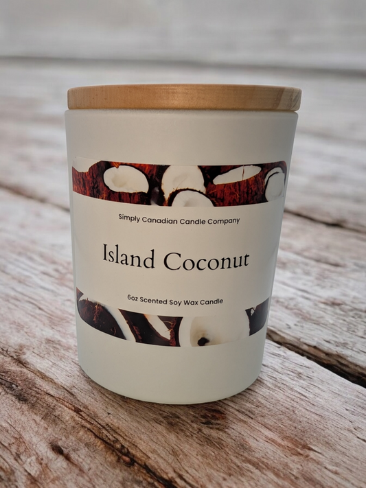 Island Coconut 6oz Candle