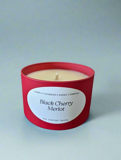 Black Cherry Merlot 6oz Candle