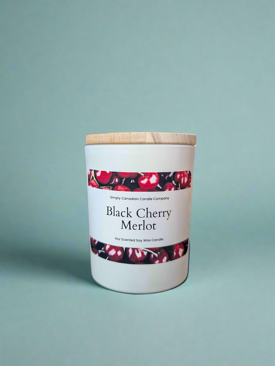 Black Cherry Merlot 6oz Candle