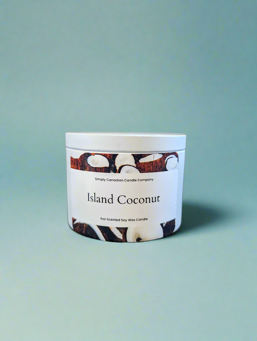 Island Coconut 6oz Candle