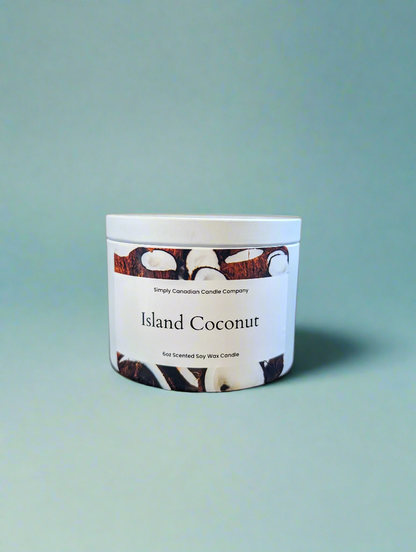 Island Coconut 6oz Candle