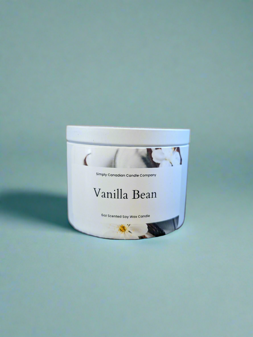 Vanilla Bean 6oz Candle