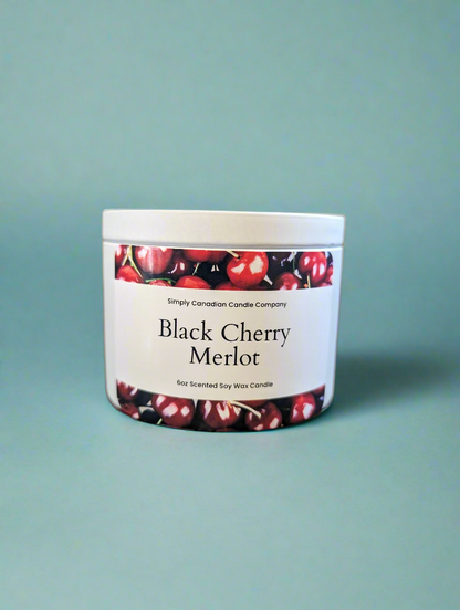 Black Cherry Merlot 6oz Candle