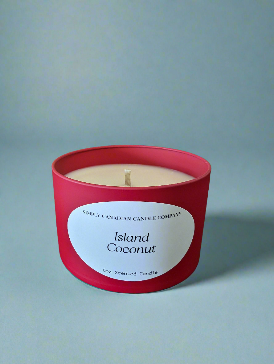 Island Coconut 6oz Candle