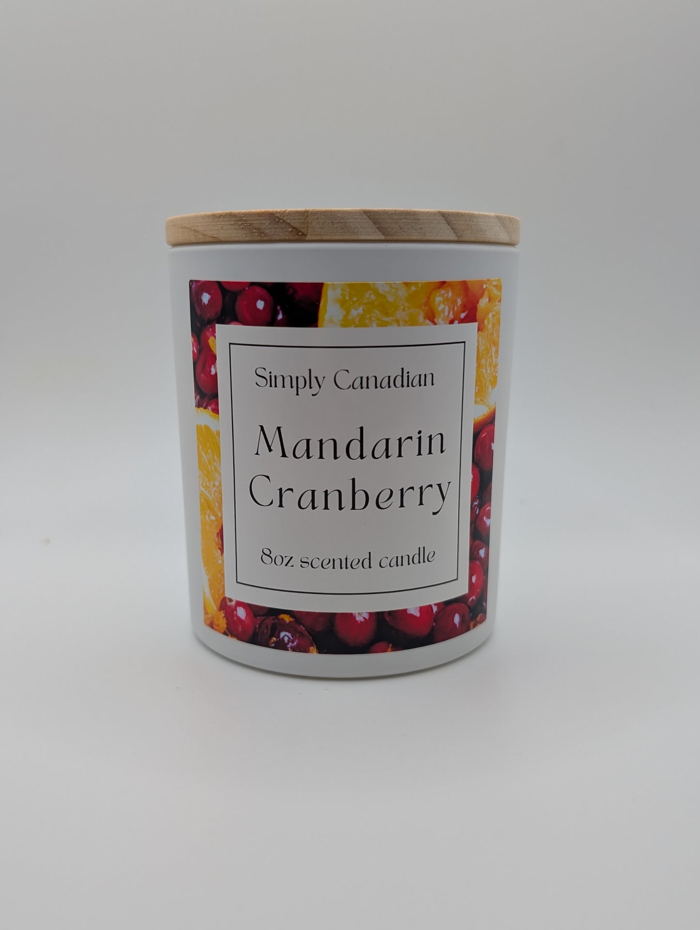 Mandarin Cranberry 8oz Candle